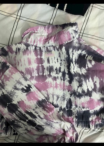 Bershka yağmurluk rüzgarlık ceket - Görsel 6