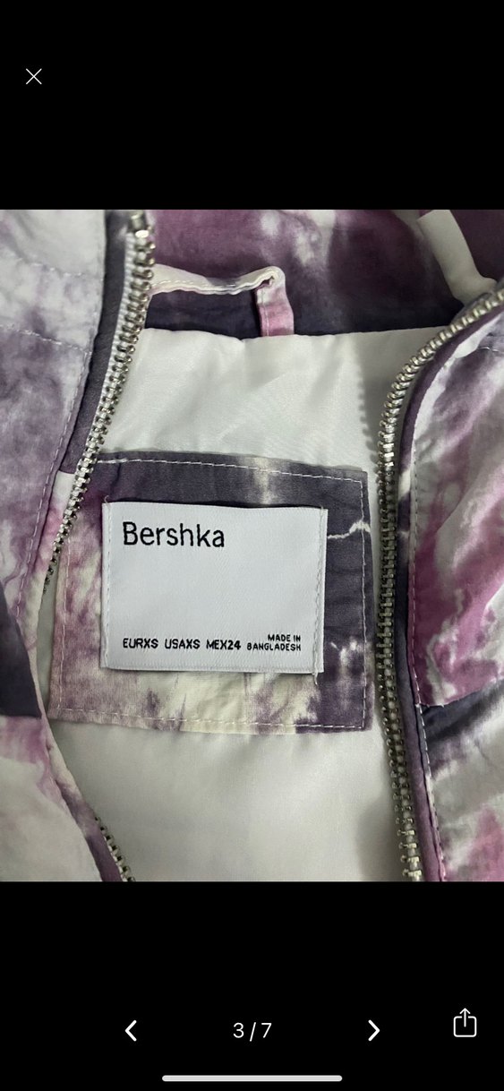 Bershka yağmurluk rüzgarlık ceket - Görsel 3