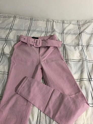 xs Beden pembe Renk Bershka jean