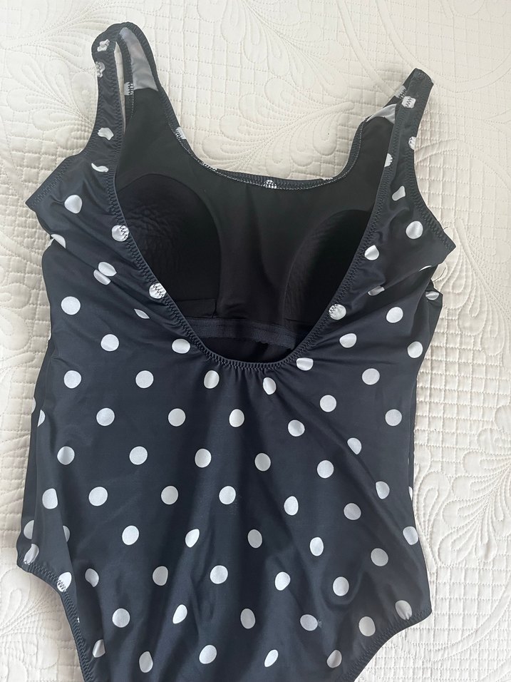 Siyah Beyaz Puantiyeli Klasik Kesim Mayo
Sadece bi kez giyildi - Görsel 2