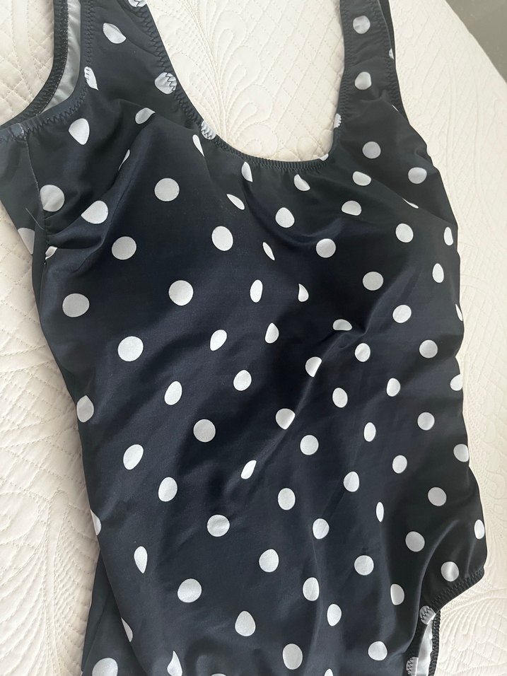 Siyah Beyaz Puantiyeli Klasik Kesim Mayo
Sadece bi kez giyildi - Görsel 5