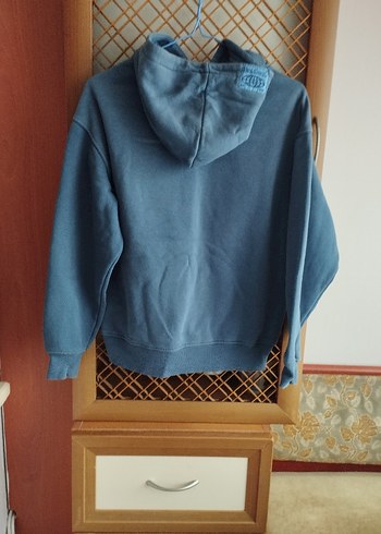 m Beden mavi Renk Zara Oversize Sweatshirt