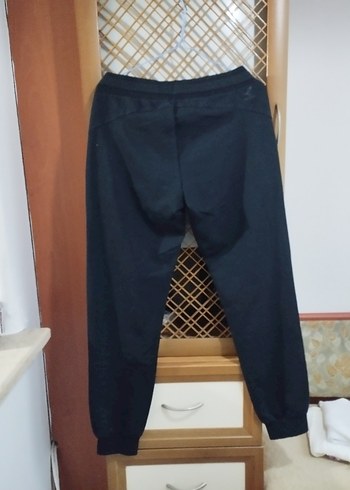 Kadın Siyah Rahat Kesim Eşofman Altı - Görsel 3