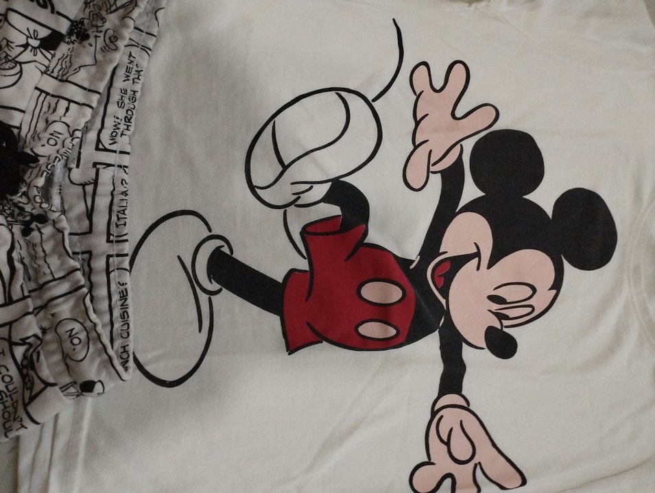 Zara Mickey Mouse Baskılı Pijama Takımı - Görsel 4