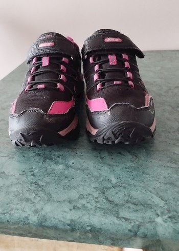 Kız Çocuk Siyah-Pembe Biker Spor Ayakkabı - Görsel 8