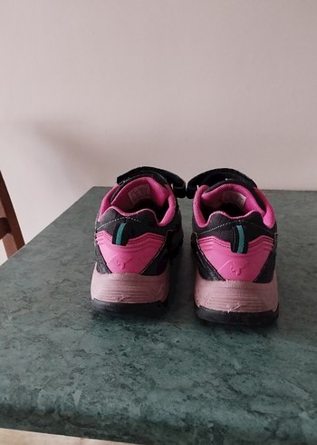 Kız Çocuk Siyah-Pembe Biker Spor Ayakkabı - Görsel 7