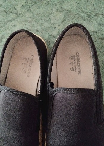 Siyah Kadın Günlük Düz Taban Spor Ayakkabı - Görsel 2