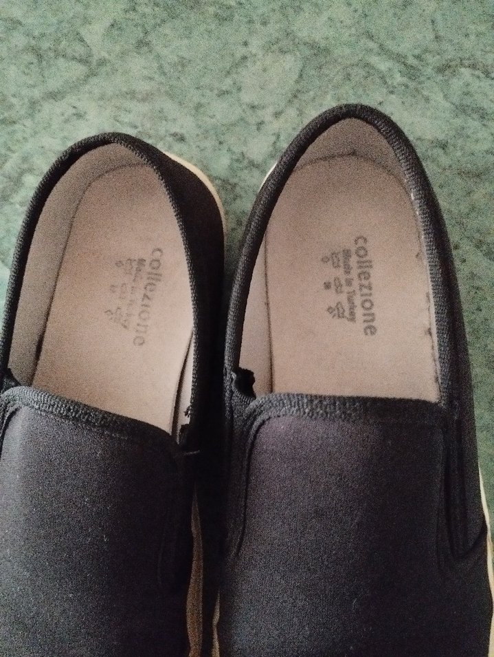 Siyah Kadın Günlük Düz Taban Spor Ayakkabı - Görsel 2