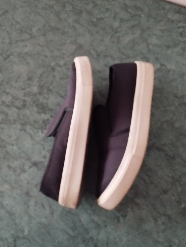 Siyah Kadın Günlük Düz Taban Spor Ayakkabı - Görsel 5