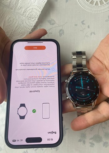 Huawei Huawei Watch GT 2 Akıllı Saat Kahverengi Kayışlı