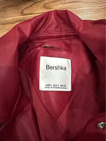 Bershka Bershka deri ceket