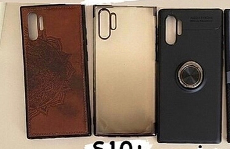 Kahverengi ve siyah note 10 plus