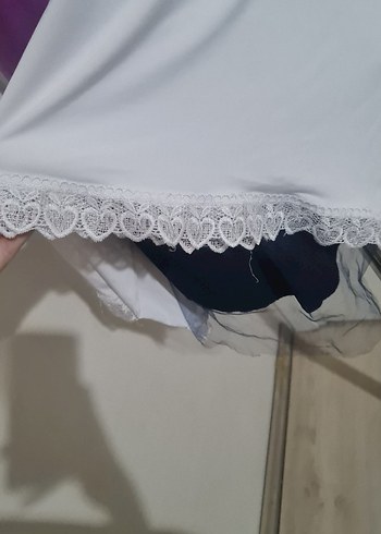 Mor Uzun Kollu Salaş Kimono - Görsel 5