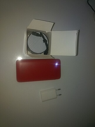 Powerbank ses topu şarj başlığı