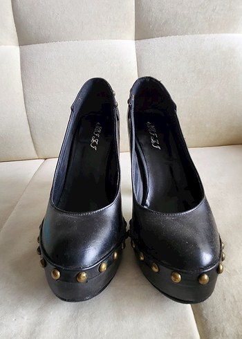 Zımbalı Platform Kadın Ayakkabı - Görsel 3