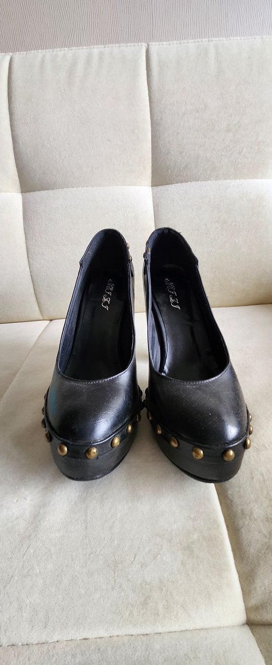 Zımbalı Platform Kadın Ayakkabı - Görsel 3