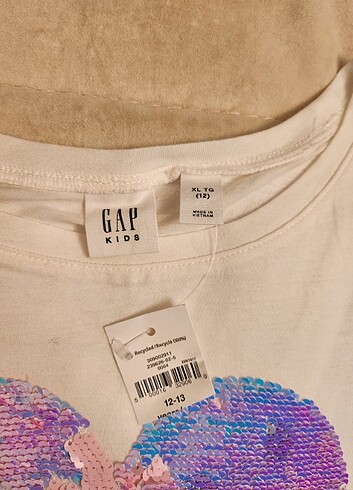 12-13 Yaş Beden GAP tshirt