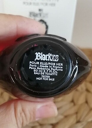 Beden Paco rabanne Black xs 80 ml Bayan Tester Parfüm