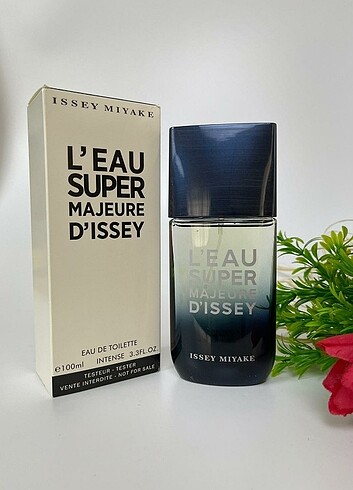 Issey miyake leau super majeure 100 ml erkek tester Parfüm 