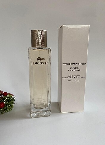 Lacoste pour femme 90 ml bayan tester parfum 