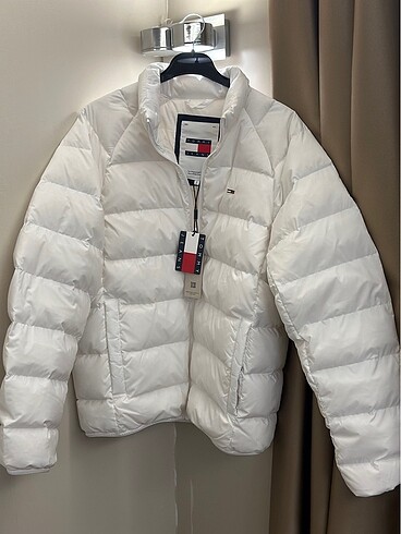 Tommy Hilfiger Beyaz Mont