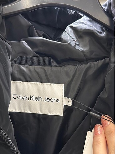 l Beden Calvin Klein Siyah Kadın Mont