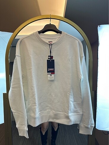 Tommy Hilfiger Beyaz Sweatshırt