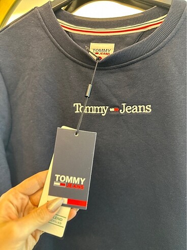 m Beden lacivert Renk Tommy Hilfiger Sweatshırt