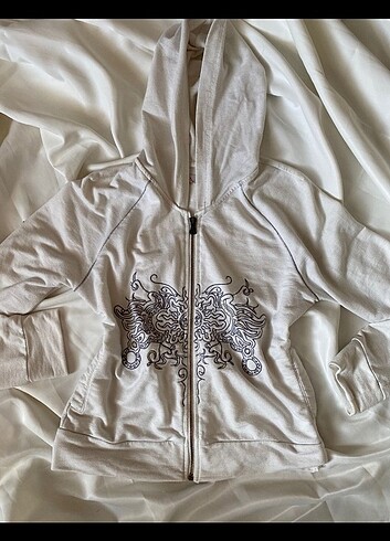 H&M y2k vintage fermuarli hirka