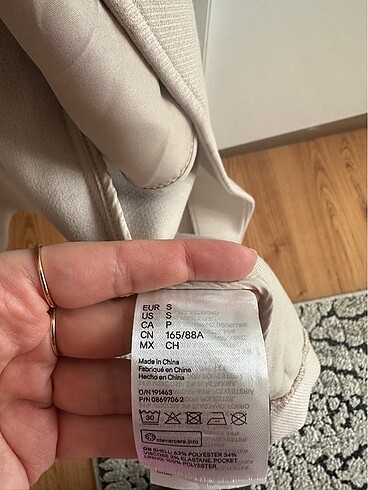 s Beden H&M mevsimlik kaban