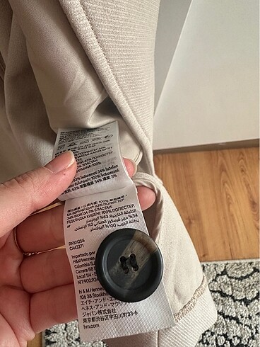 s Beden ten rengi Renk H&M mevsimlik kaban
