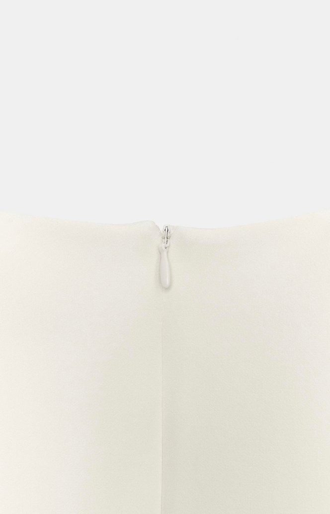 Zara Ekru Mini Elbise — görsel 4/8
