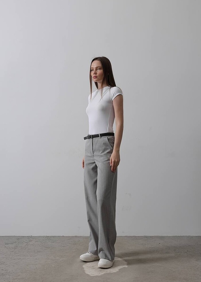 KEMERLİ PALAZZO PANTOLON - Görsel 3