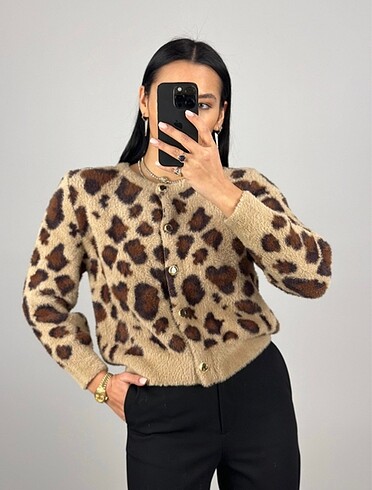 Leopar Yumoş Hırka