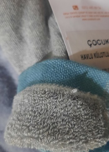 Gri Baskılı Erkek Çocuk Termal Çorap - Görsel 5