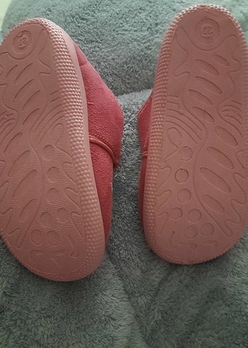 Kız Çocuk Pembe Nakışlı Sıcak Terlikler - Görsel 3