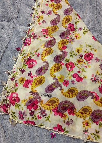 Çeyizlik oyalı tülbent - Görsel 3