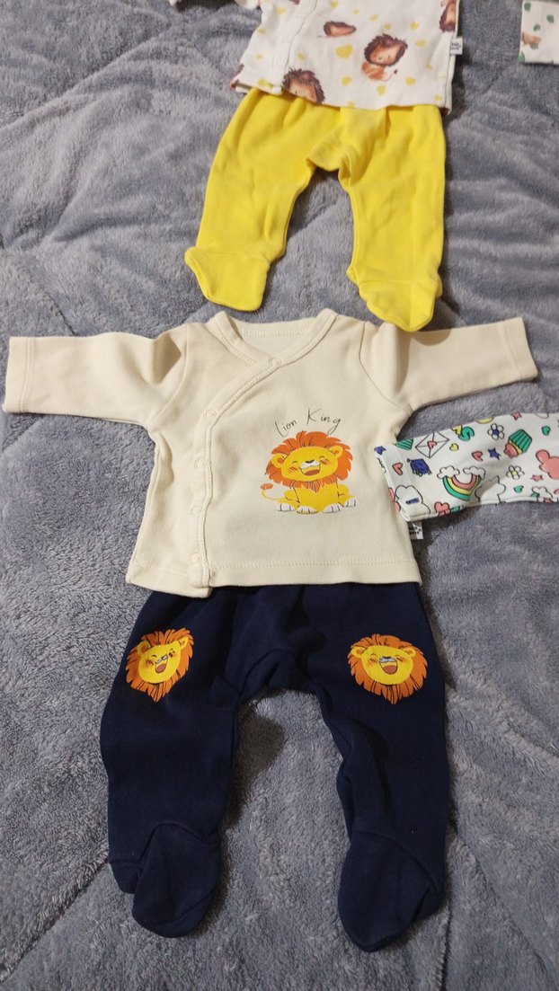 Renkli Erkek Bebek Takım - Görsel 3