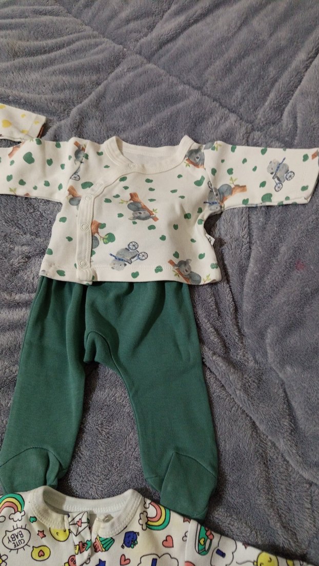 Renkli Erkek Bebek Takım - Görsel 4