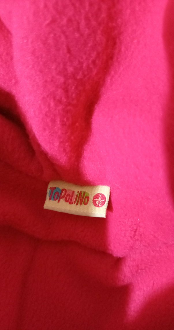 Kız Çocuk Pembe Kapüşonlu Fermuarlı mont - Görsel 5