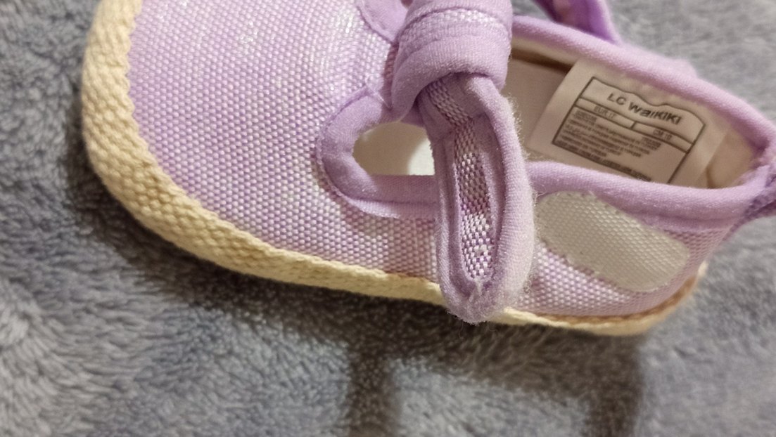 Kız Bebek İlk Adım Ayakkabısı Pembe Velcro - Görsel 5