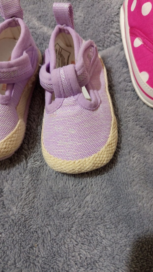 Kız Bebek İlk Adım Ayakkabısı Pembe Velcro - Görsel 4