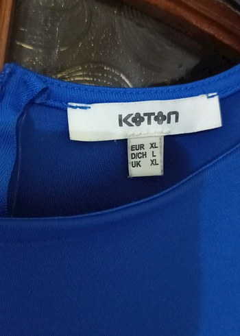 Renk Bloklu V Yaka Midi Kalem Elbise - Görsel 3