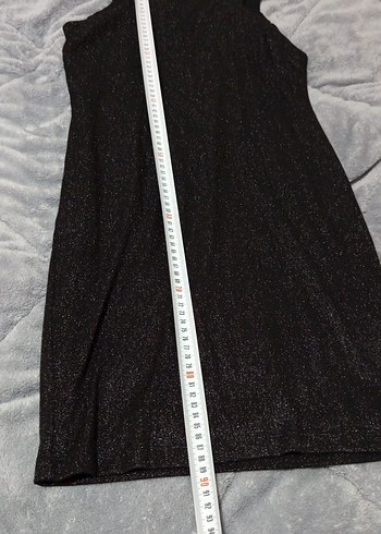 Siyah V Yaka Uzun Kadın Gece Elbisesi - Görsel 9