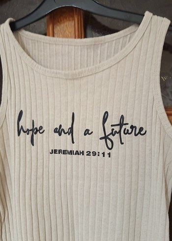 Bej renk baskılı Kısa Kadın Atlet - Görsel 7