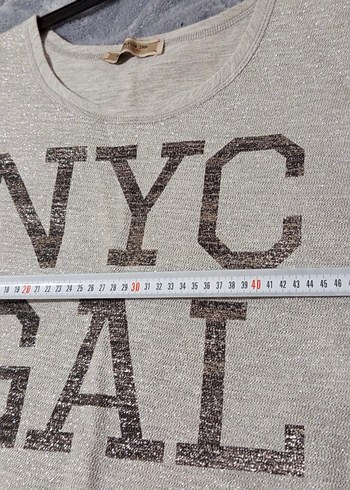 Gri Baskılı Tişört simli - Görsel 2