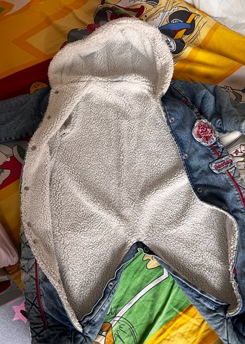 Desenli Gri Kot Bebek Tulumu - Görsel 2