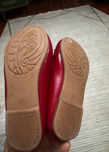 Kız Çocuk Kırmızı Fiyonklu Babet - Görsel 5