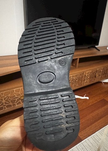 Pembe Minnie Mouse Baskılı Kız Botu - Görsel 3