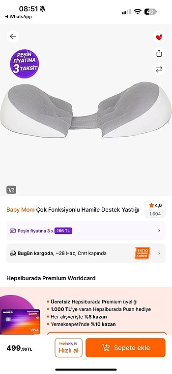 Diğer Hamile destek yastığı